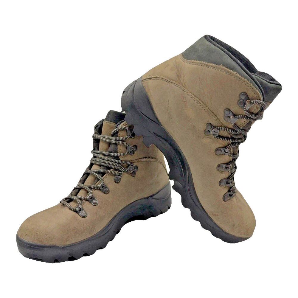 Merrell Men Summit Graphite Leather Vibram Hiking Boots Size 8 EUR 41.5 Brown